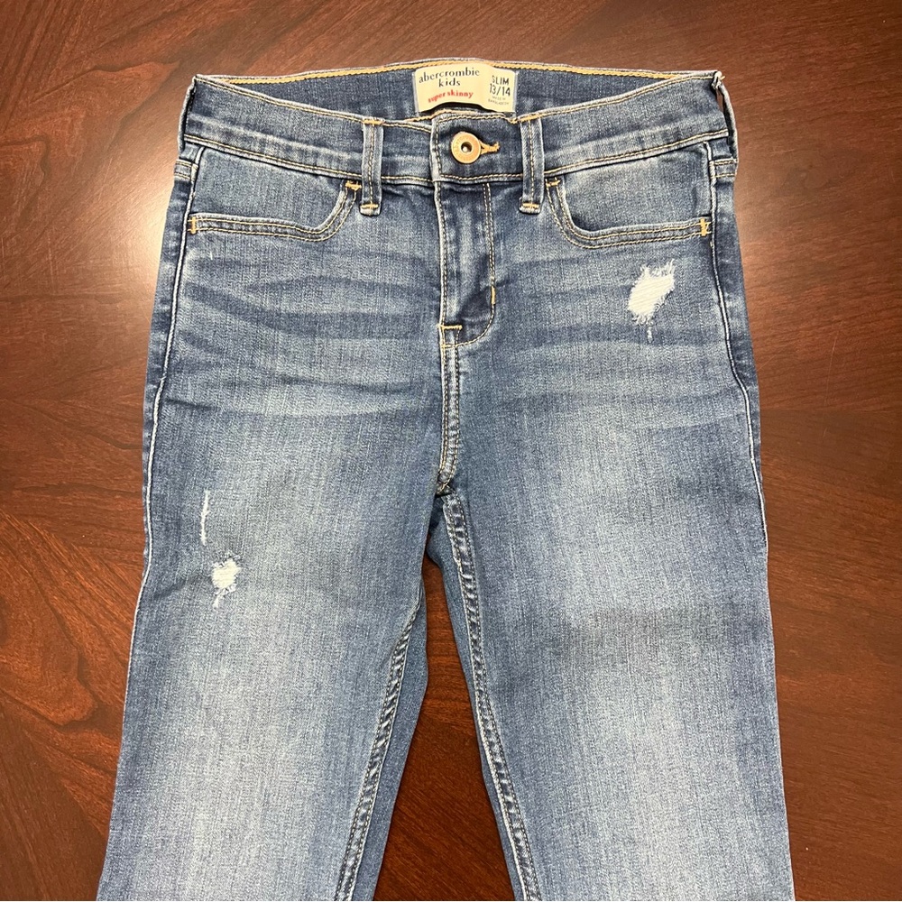 Abercrombie Kids Light Blue Skinny Jeans